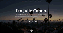 Desktop Screenshot of juliencohen.com